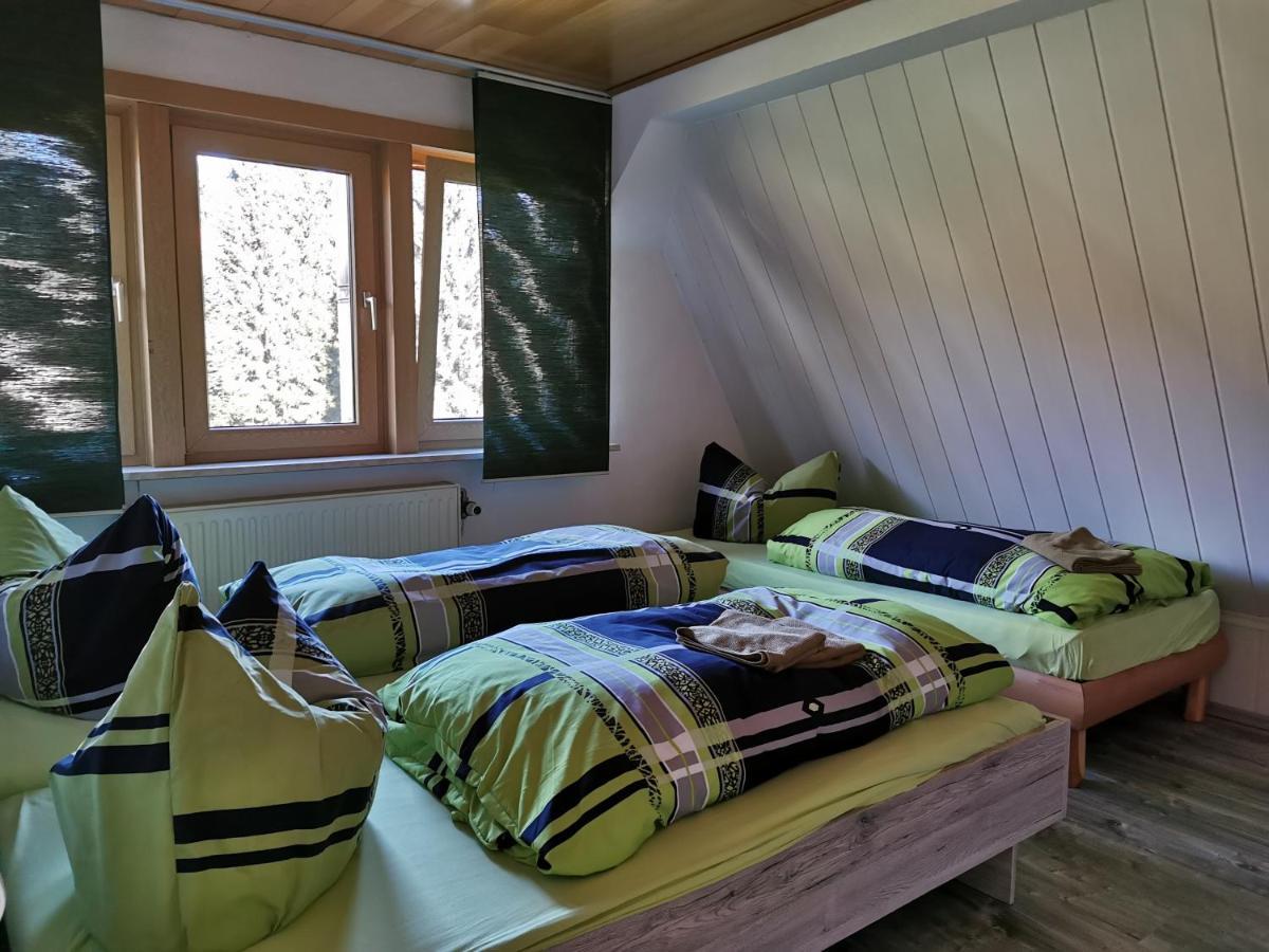 Hotel-Pension Rennsteighutte Фрауенвалд Екстериор снимка
