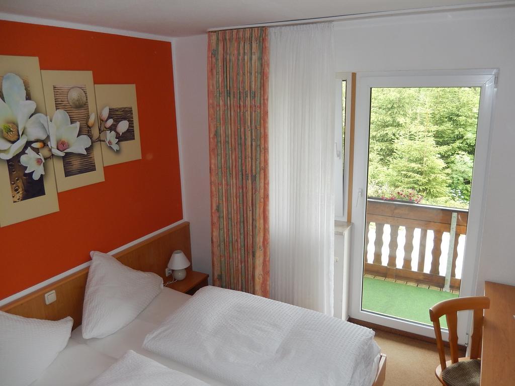 Hotel-Pension Rennsteighutte Фрауенвалд Екстериор снимка